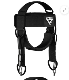 GYM HEAD HARNESS H2 BLACK PLUS