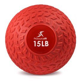 Tread Slam Ball 15 lb, Red