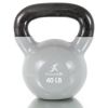 Vinyl Coated Iron Kettlebell, 40lb