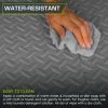 Exercise Puzzle Mat 1/2-in, Grey, 144 Sq Ft - 36 Tiles