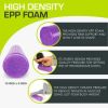 High Density Foam Roller 18x6-in, Purple