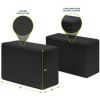Foam Yoga Blocks, Black