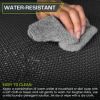Exercise Puzzle Mat 1-in, Black, 24 Sq Ft - 6 Tiles
