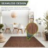 Wood Grain Puzzle Mat 1/2-in, Dark Oak, 24 Sq Ft - 6 Tiles