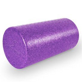 High Density Foam Roller 12x6-in, Purple