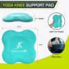 Yoga Knee Support Pads (Set of 2), Green