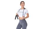 Speed Jump Rope with Foam Handles, Black