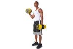 Adjustable Dumbbells and Barbell Set, 55LB