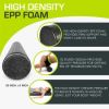 High Density Foam Roller 36x6-in, Black
