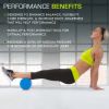 Flex Foam Roller 12x6-in, Blue