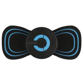 Portable Mini Electric Neck Back Body Massager Cervical Massage Stimulator Pain Relief Massage Patch With USB Charging Cable (Option: USB charging)