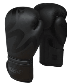 BOXING GLOVE F15 MATTE BLACK (size: 10oz)