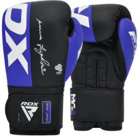 BOXING GLOVES REX F4 BLUE/BLACK (size: 10oz)