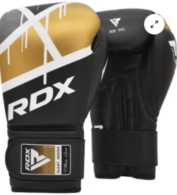 BOXING GLOVE BGR F7 BLACK GOLDEN (size: 10oz)