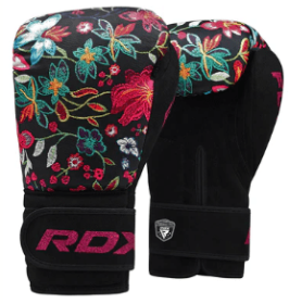 BOXING GLOVES FL 3 FLORAL BLACK (size: 8oz)