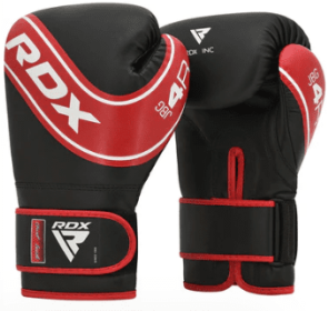 BOXING GLOVE KIDS RED/BLACK (size: 4oz)