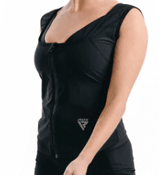 SWEAT VEST WOMEN'S W2 BLACK (size: XL)