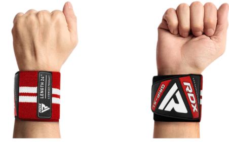 GYM WRIST WRAP W4 RED (size: 24" M)