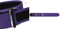 WEIGHT LIFTING STRAP BELT RX1 PURPLE