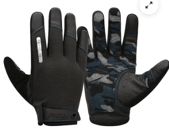 GYM TRAINING GLOVES T2 FULL BLUE (size: M)