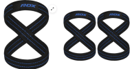 GYM LIFTING COTTON 8 STRAPS BLUE