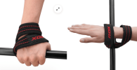 GYM LIFTING COTTON 8 STRAPS RED