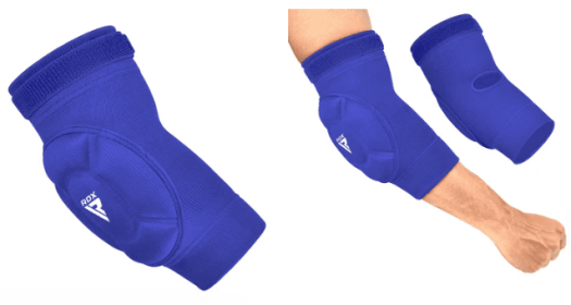 HOSIERY ELBOW FOAM BLUE/WHITE (size: M)