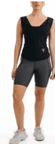 SWEAT WOMEN'S SHORTS W1 GREY (size: S)