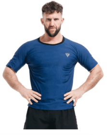 SWEAT TSHIRT MENS M1 NAVY BLUE (size: L)