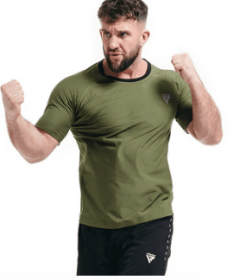 SWEAT TSHIRT MENS M1 ARMY GREEN (size: XL)