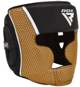HEAD GUARD AURA PLUS T 17 BLACK GOLDEN (size: M)