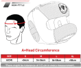 HEAD GUARD MARK PRO TRAINING TRI LIRA 1 SILVER