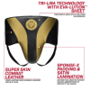 GROIN GUARD MARK PRO TRAINING TRI LIRA 1 GOLDEN