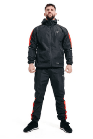 CLOTHING SAUNA SUIT H1 RED (size: 2XL)