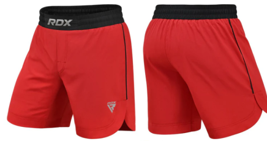 MMA SHORTS T15 RED (size: S)