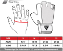 GYM WEIGHT LIFTING GLOVES W1 HALF BLACK