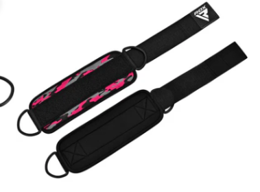 GYM ANKLE PRO A4 CAMO PINK (size: PAIR)